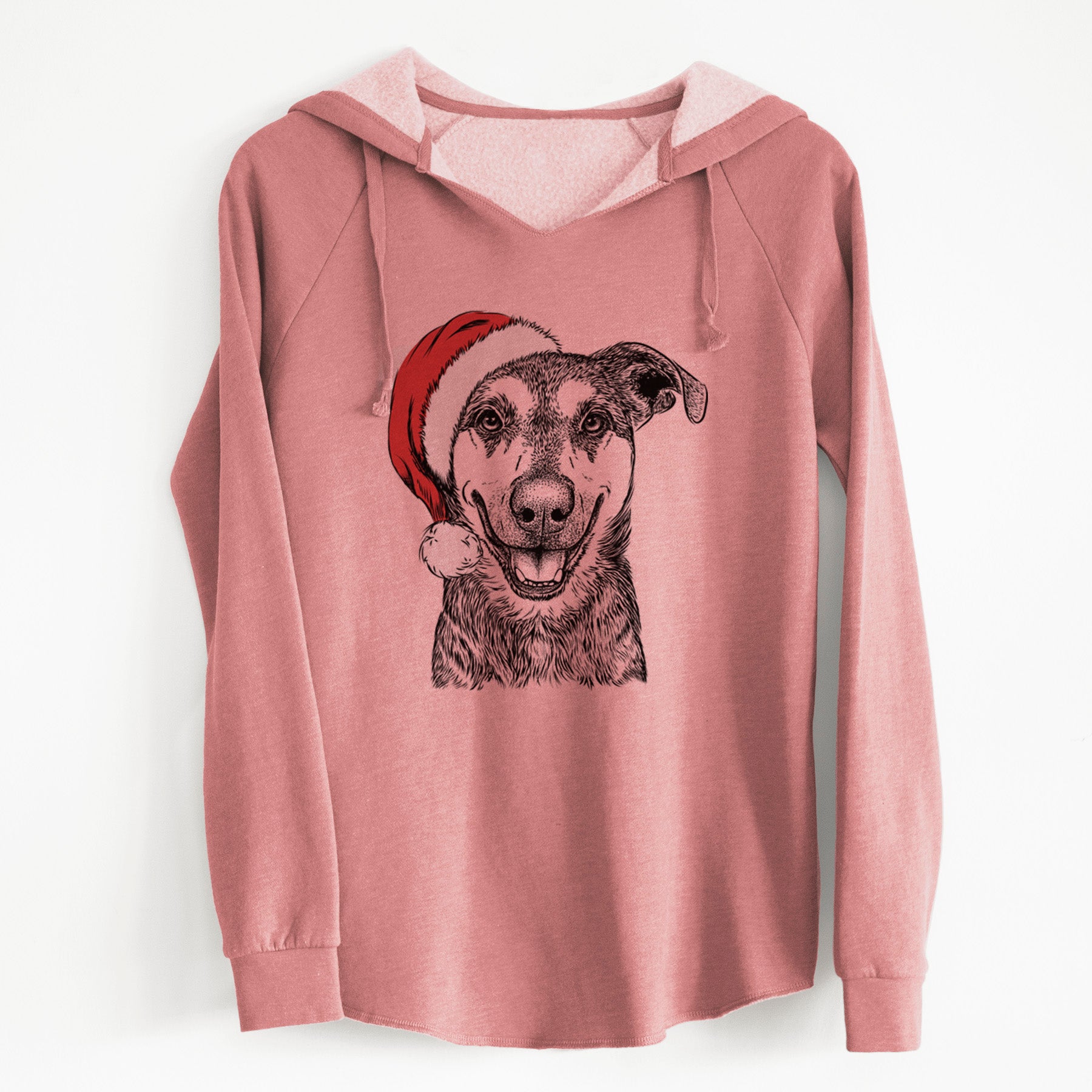 Santa Case the Mixed Breed - Cali Wave Hooded Sweatshirt