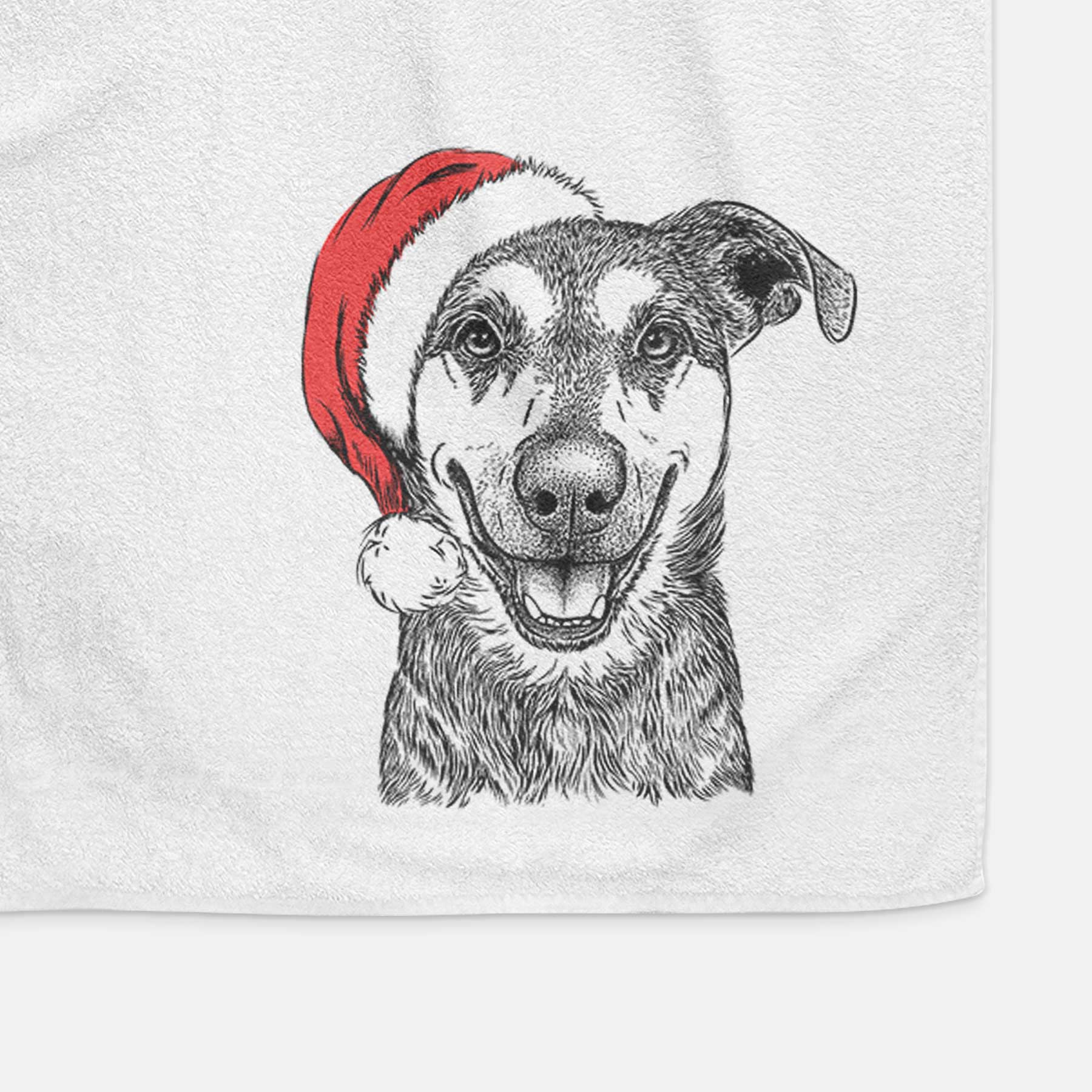 Case the Mixed Breed Decorative Hand Towel