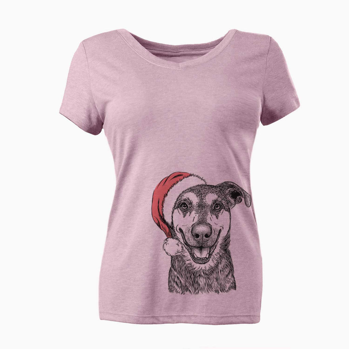 Case the Mixed Breed - Women's V-neck Shirt