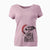 Santa Case the Mixed Breed - Women's V-neck Shirt