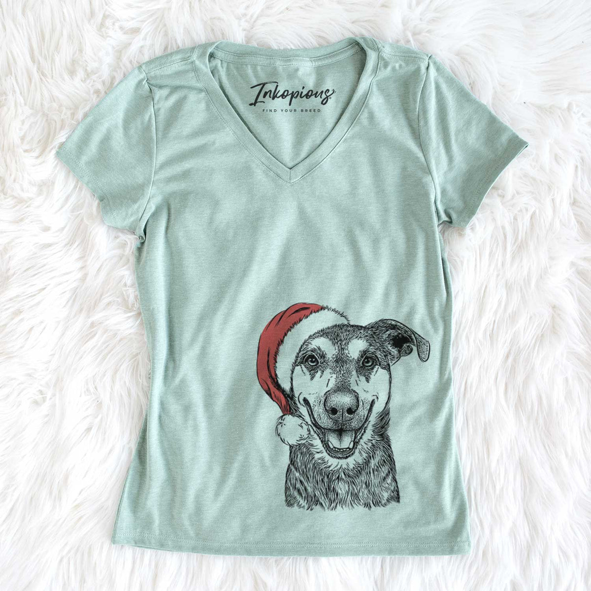 Case the Mixed Breed - Women's V-neck Shirt