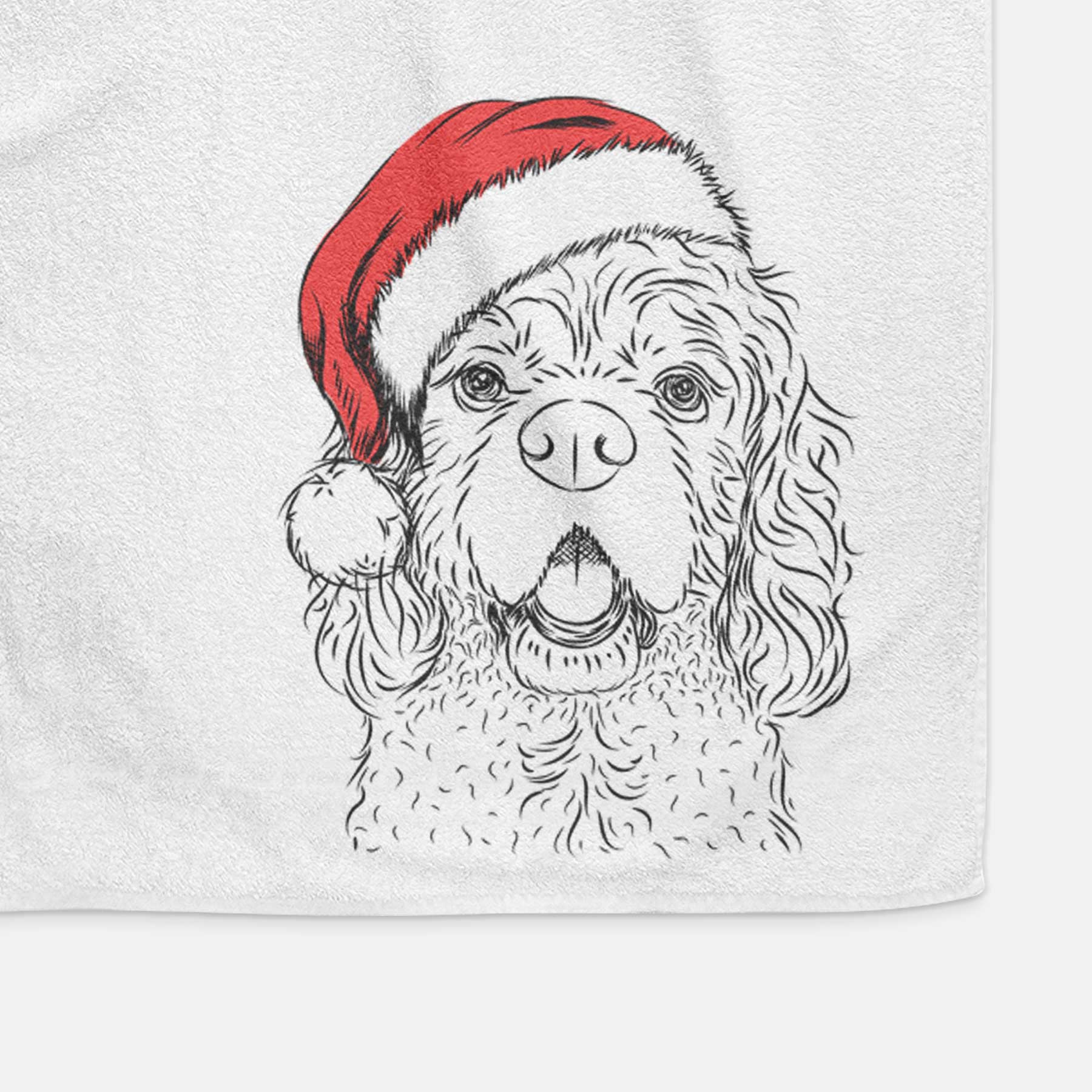 Casey the American Cocker Spaniel Decorative Hand Towel