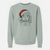 Santa Casey the American Cocker Spaniel - Unisex Pigment Dyed Crew Sweatshirt