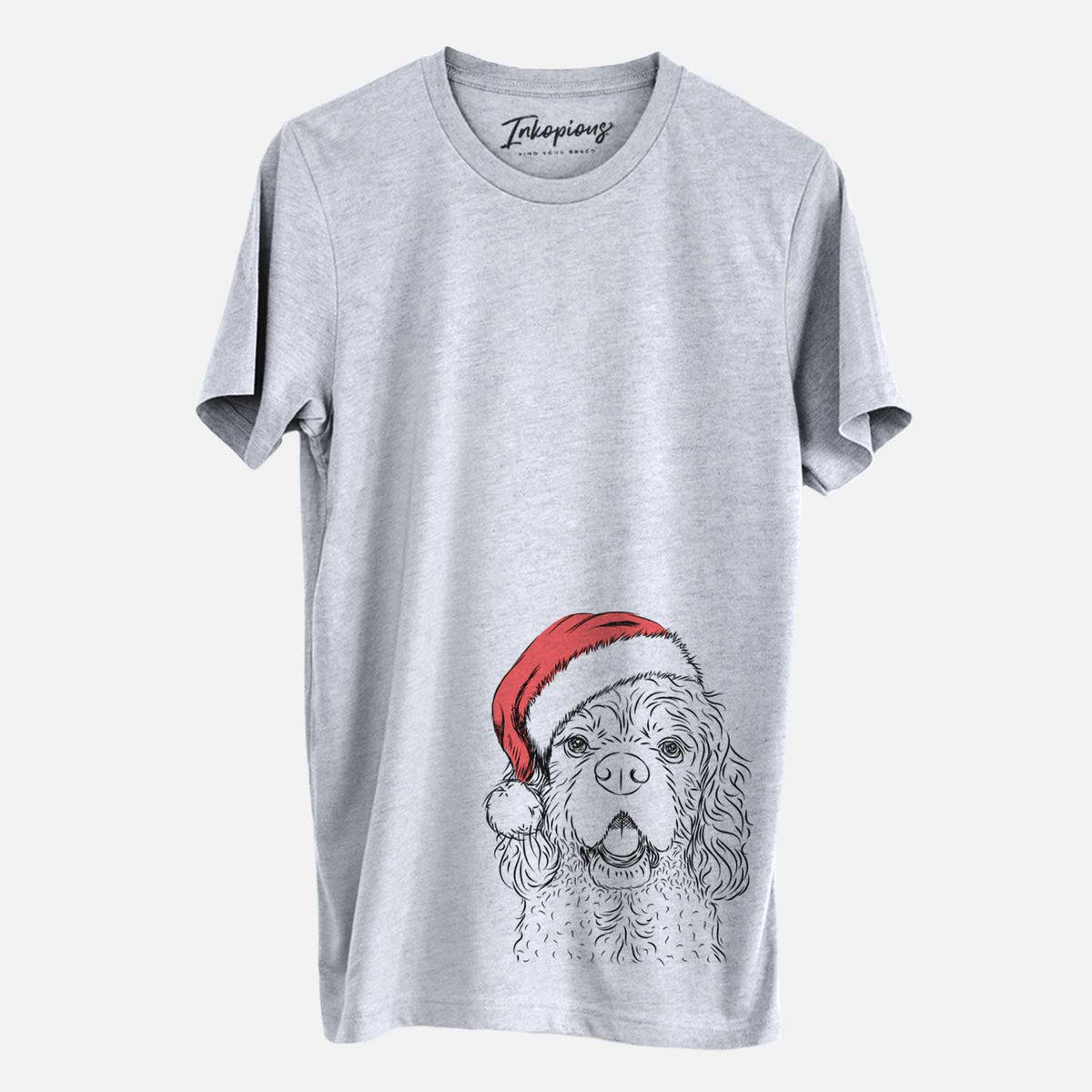 Santa Casey the American Cocker Spaniel - Unisex Crewneck