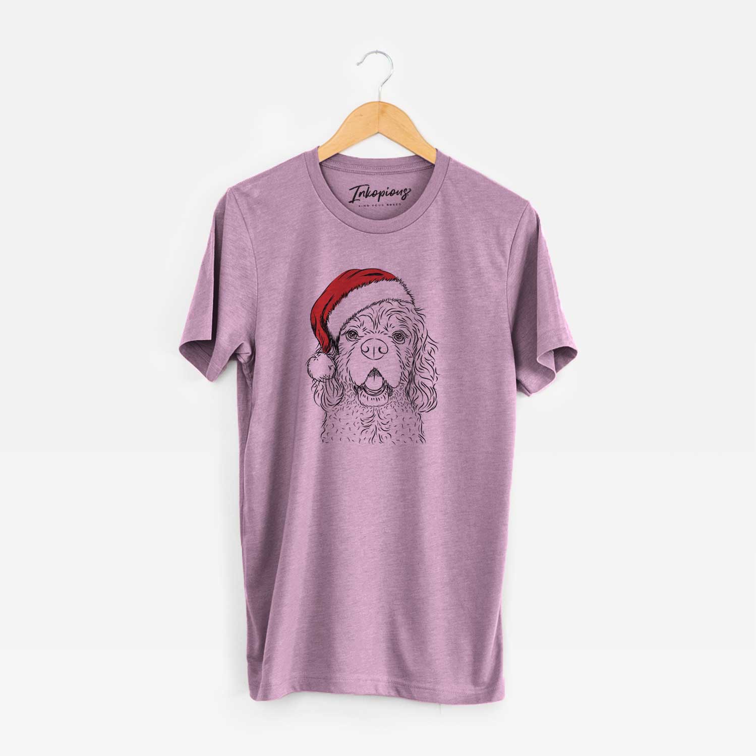 Santa Casey the American Cocker Spaniel - Unisex Crewneck