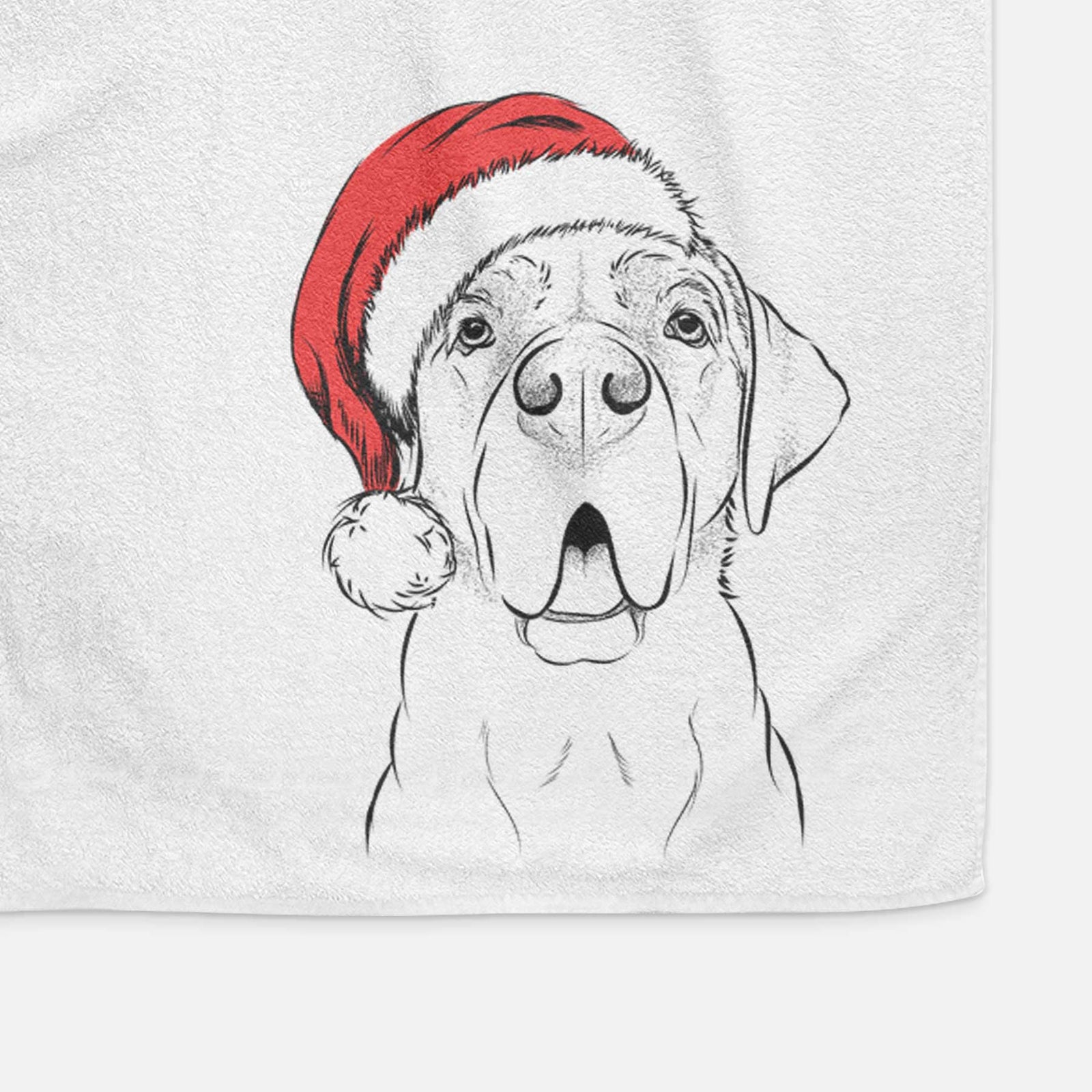 Ceasar the Labrador Hound Mix Decorative Hand Towel