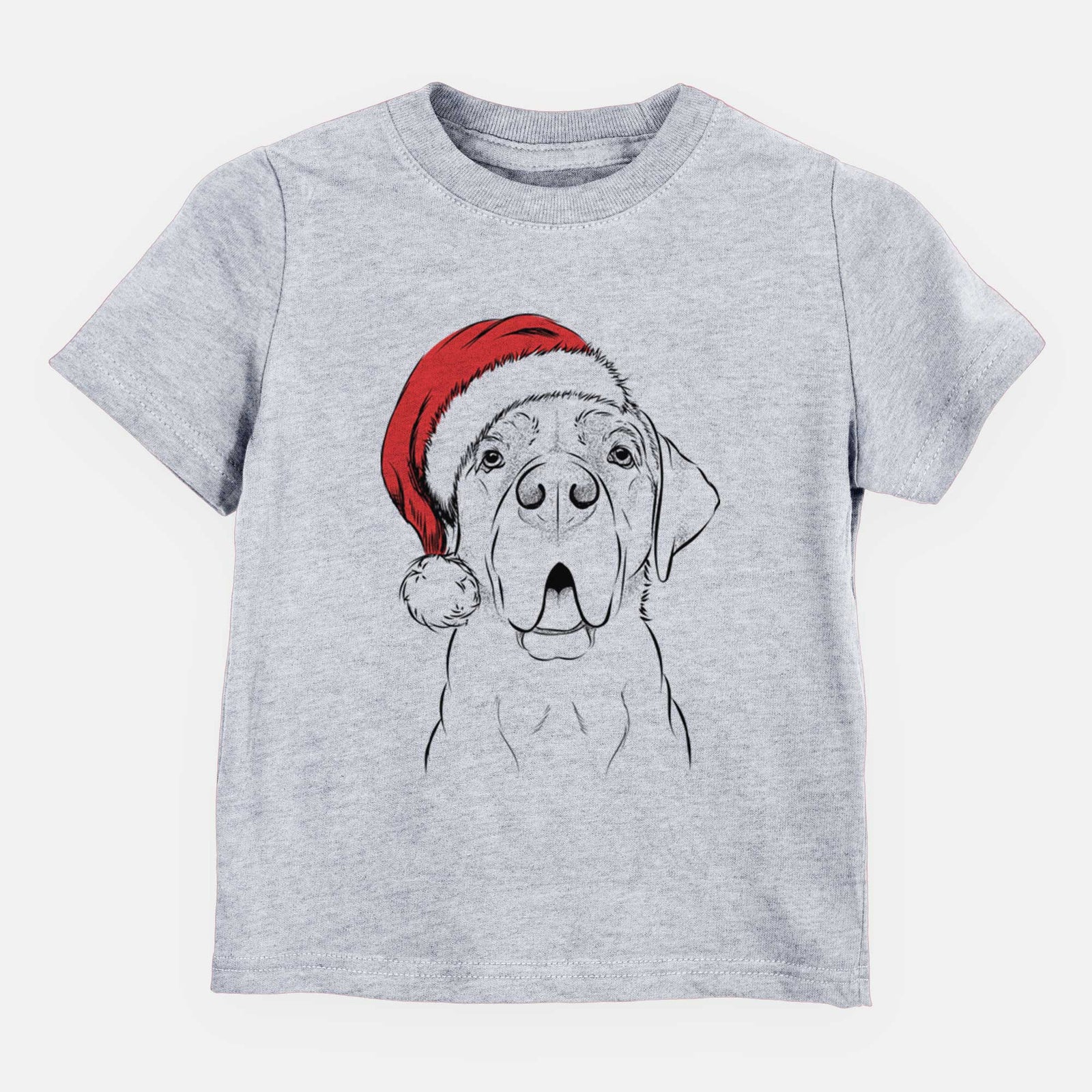 Santa Ceasar the Labrador Hound Mix - Kids/Youth/Toddler Shirt