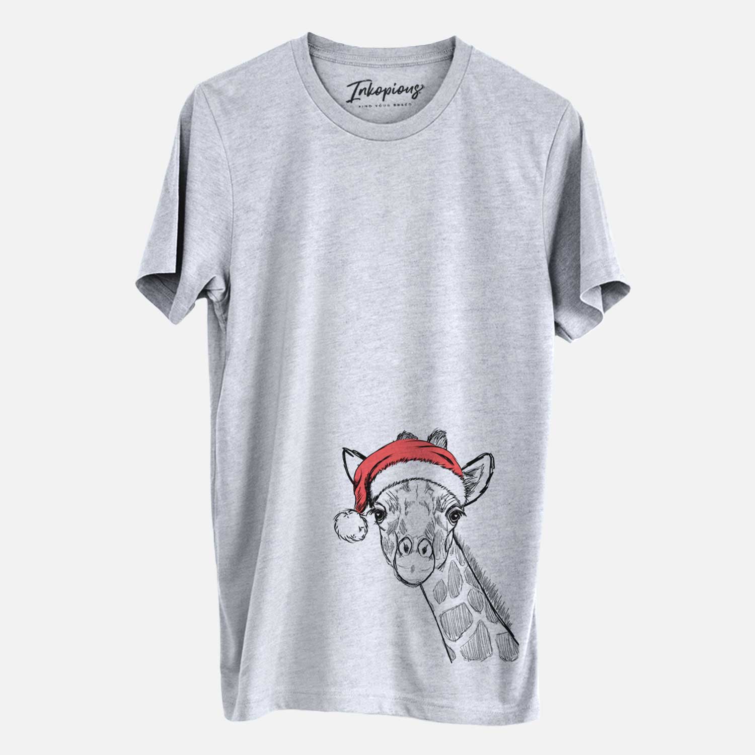 Santa Cedrick the Giraffe - Unisex Crewneck