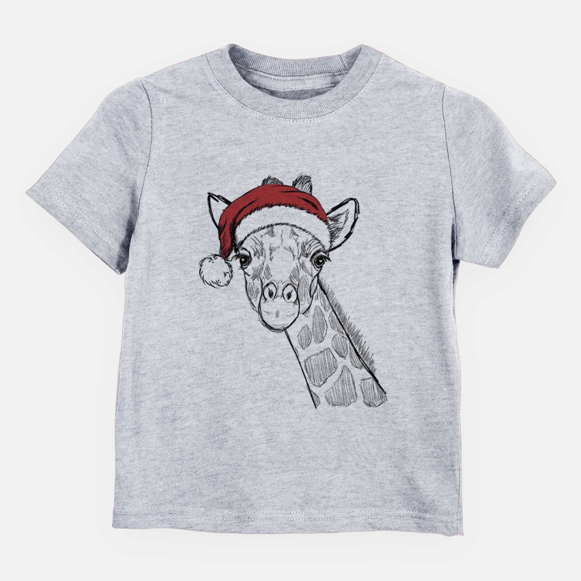 Santa Cedrick the Giraffe - Kids/Youth/Toddler Shirt