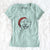 Santa Chancellor the Mixed Breed - Women's V-neck Shirt