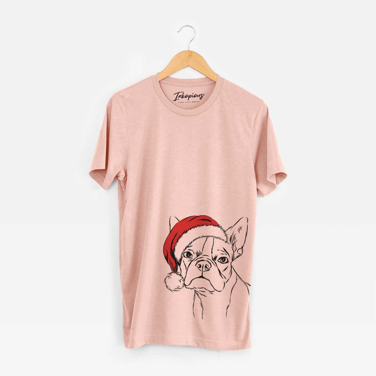 Santa Charles the Boston Terrier - Unisex Crewneck