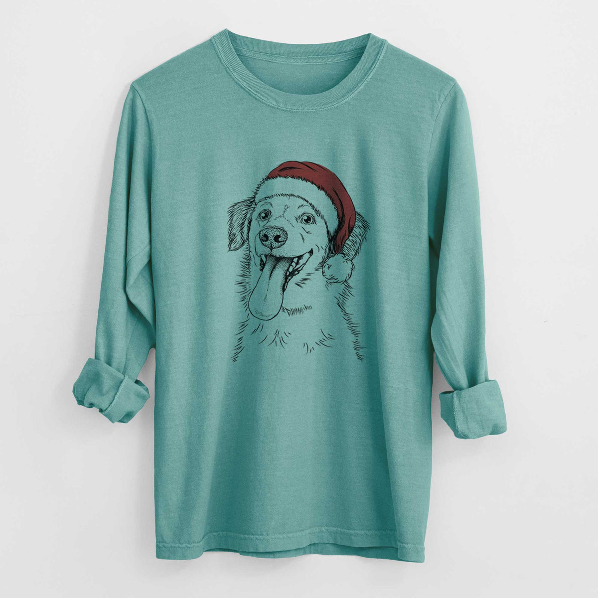Santa Charles Xavier the Mixed Breed - Heavyweight 100% Cotton Long Sleeve