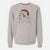 Santa Charlie the Cockatiel - Unisex Pigment Dyed Crew Sweatshirt