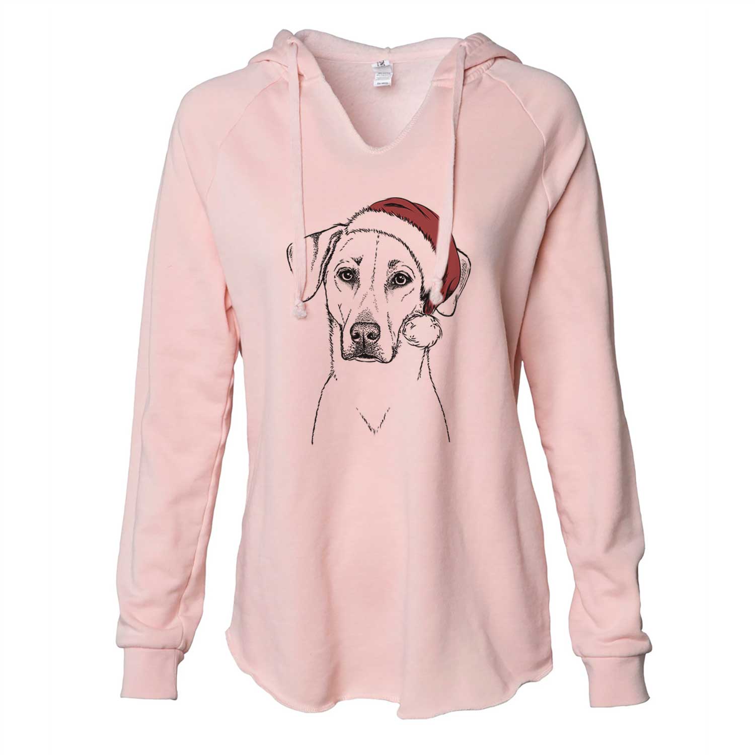 Charlie Girl the Yellow Lab - Cali Wave Hooded Sweatshirt