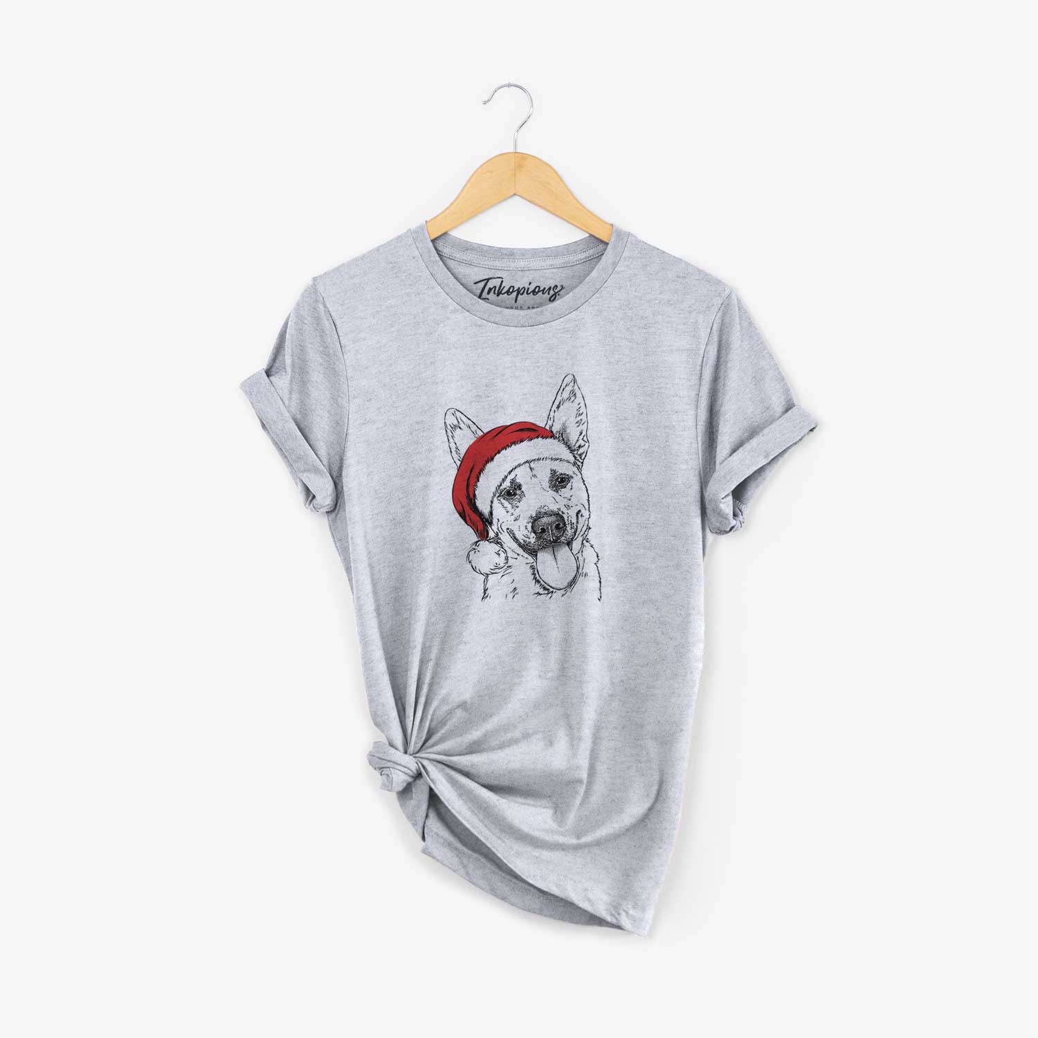 Santa Charlie the Mixed Breed - Unisex Crewneck
