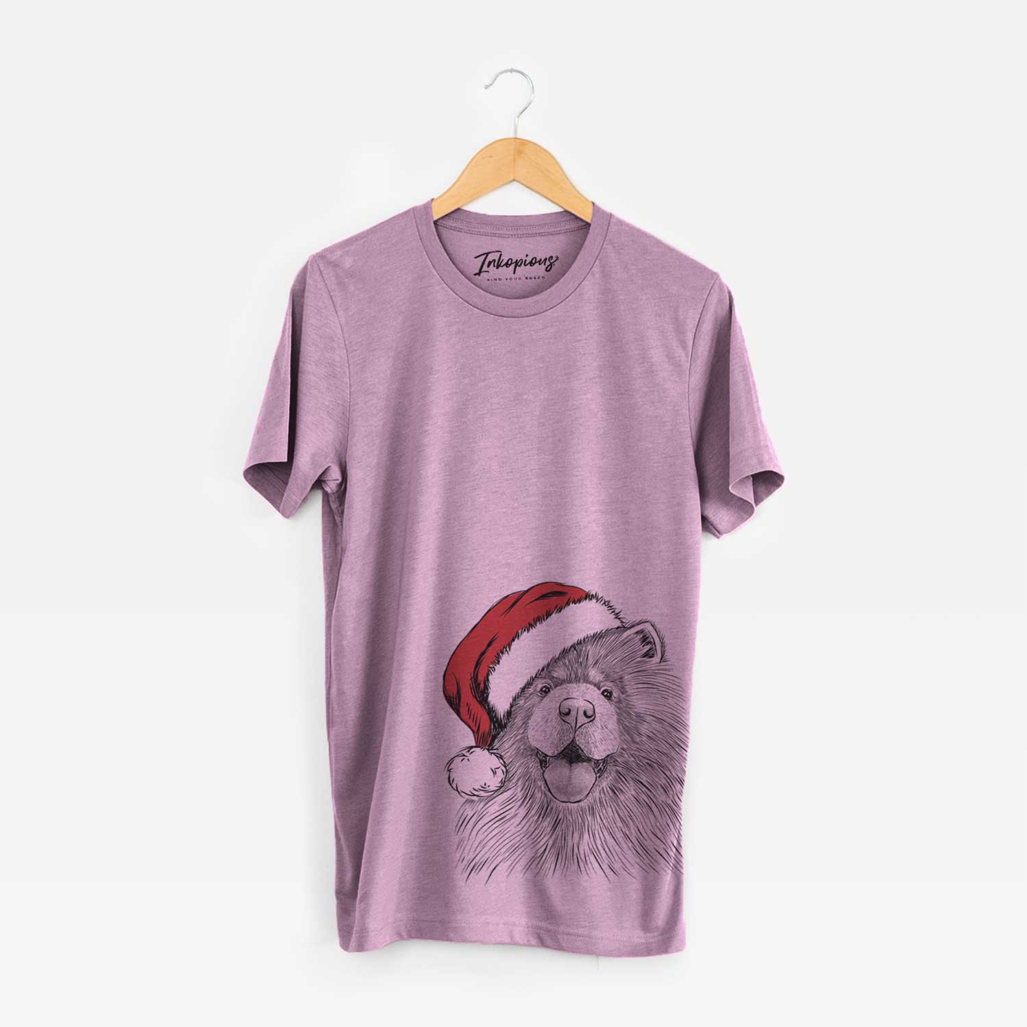 Santa Charming Charlie the Chow Chow - Unisex Crewneck