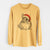 Santa Cheddar the Chinchilla - Heavyweight 100% Cotton Long Sleeve