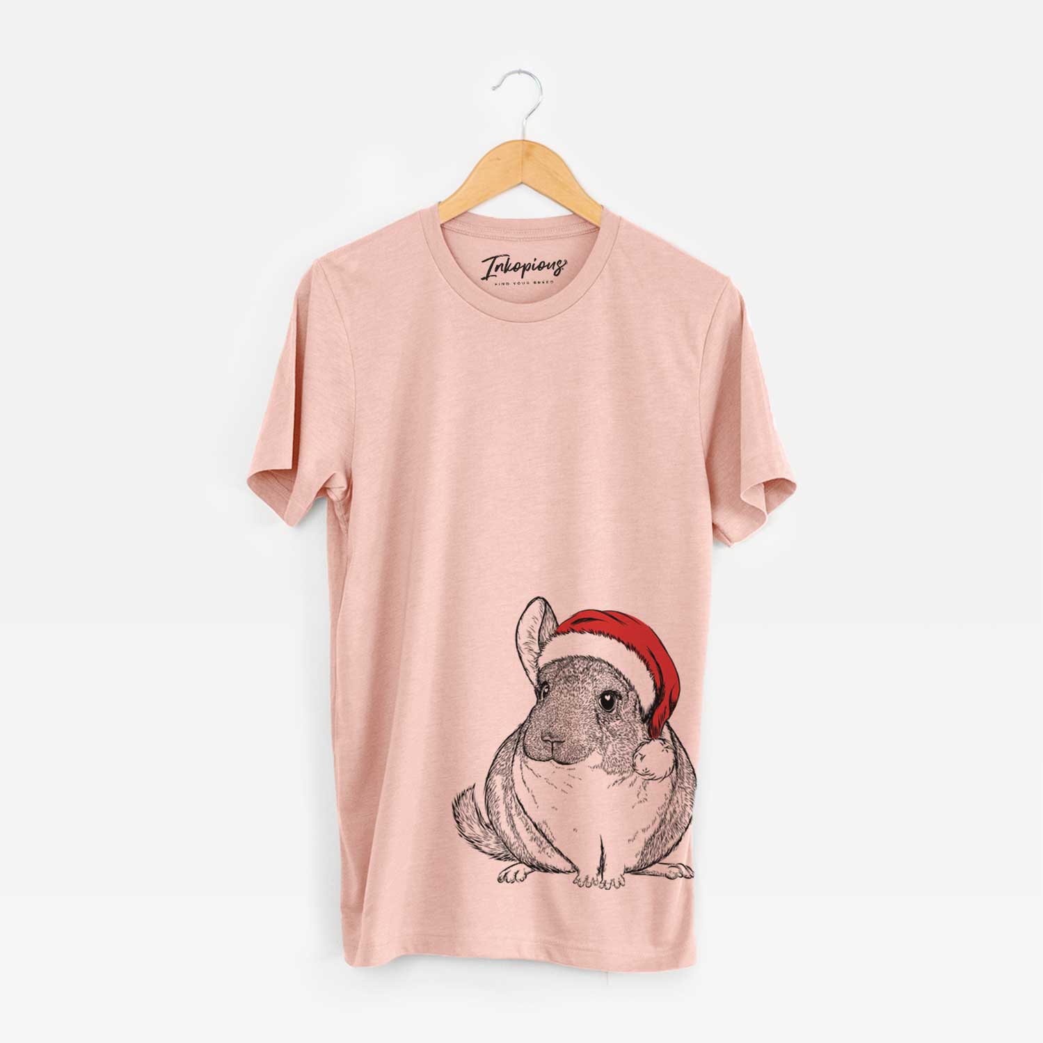 Santa Cheddar the Chinchilla - Unisex Crewneck