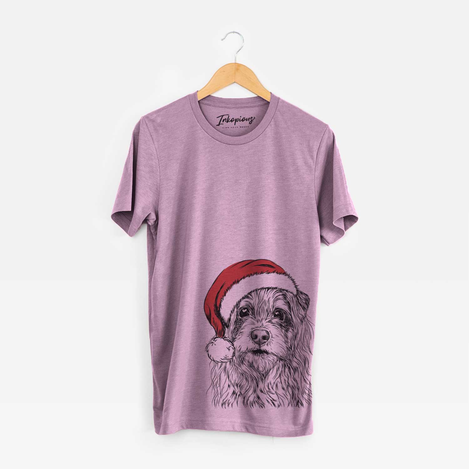 Santa Chester the Terrier Mix - Unisex Crewneck