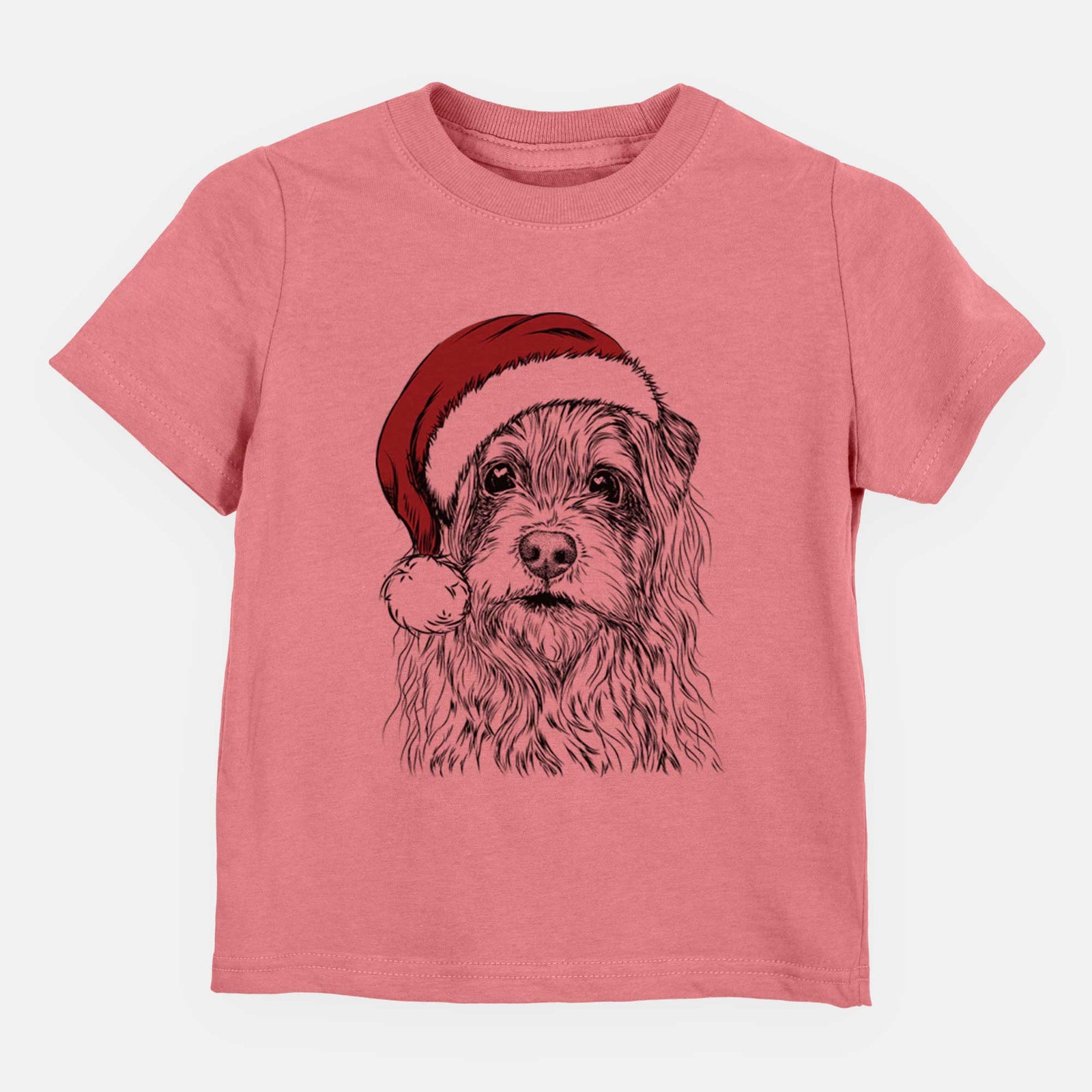 Santa Chester the Terrier Mix - Kids/Youth/Toddler Shirt