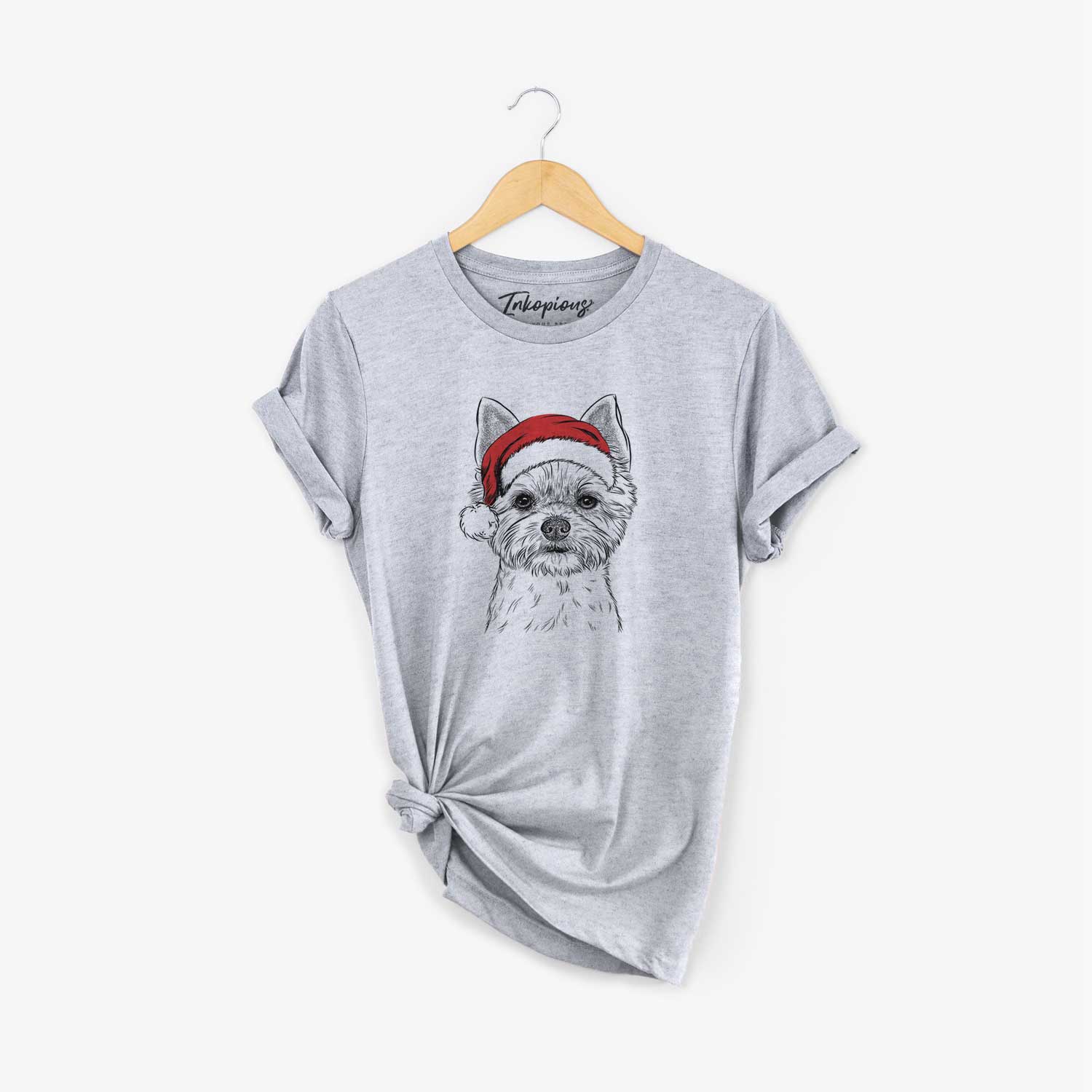 Santa Chewy the Yorkshire Terrier - Unisex Crewneck