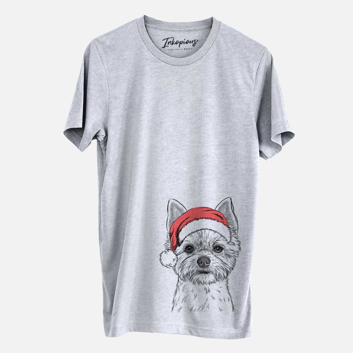 Santa Chewy the Yorkshire Terrier - Unisex Crewneck