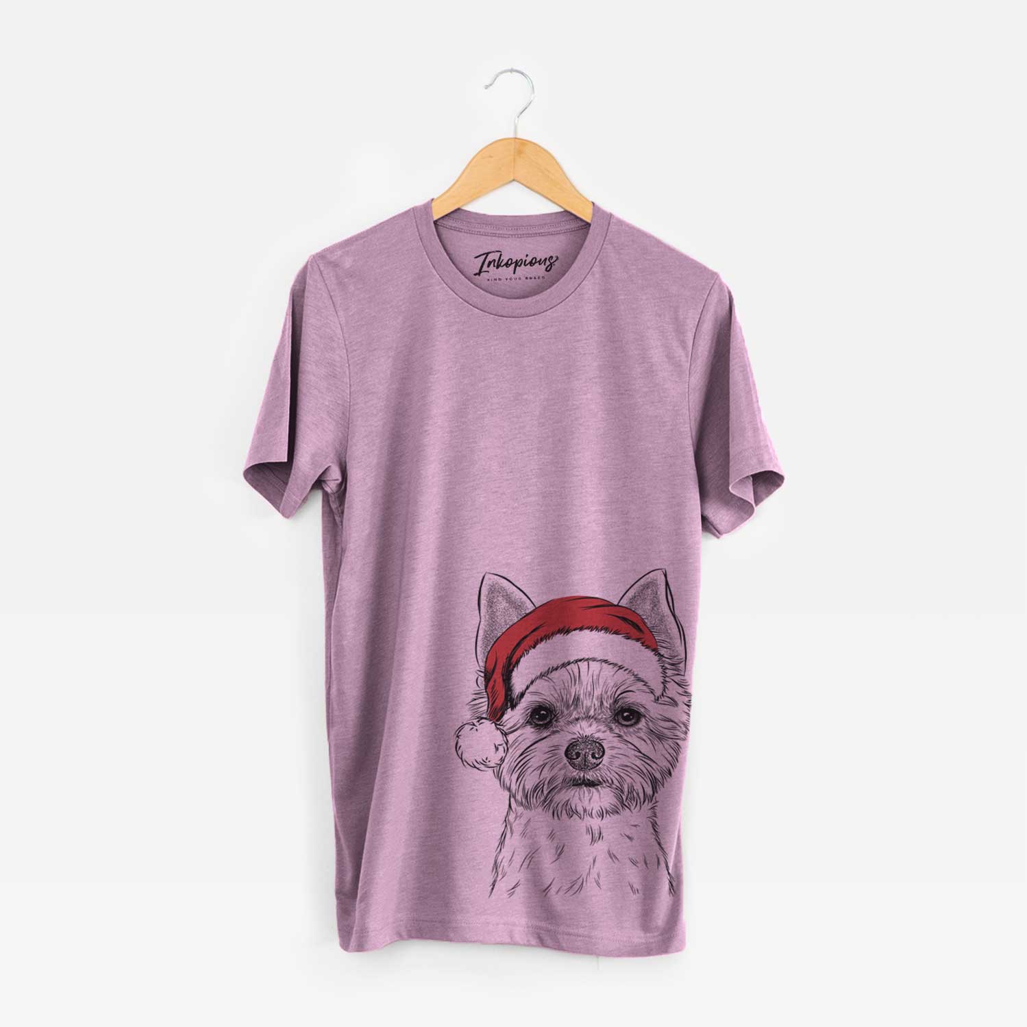 Santa Chewy the Yorkshire Terrier - Unisex Crewneck