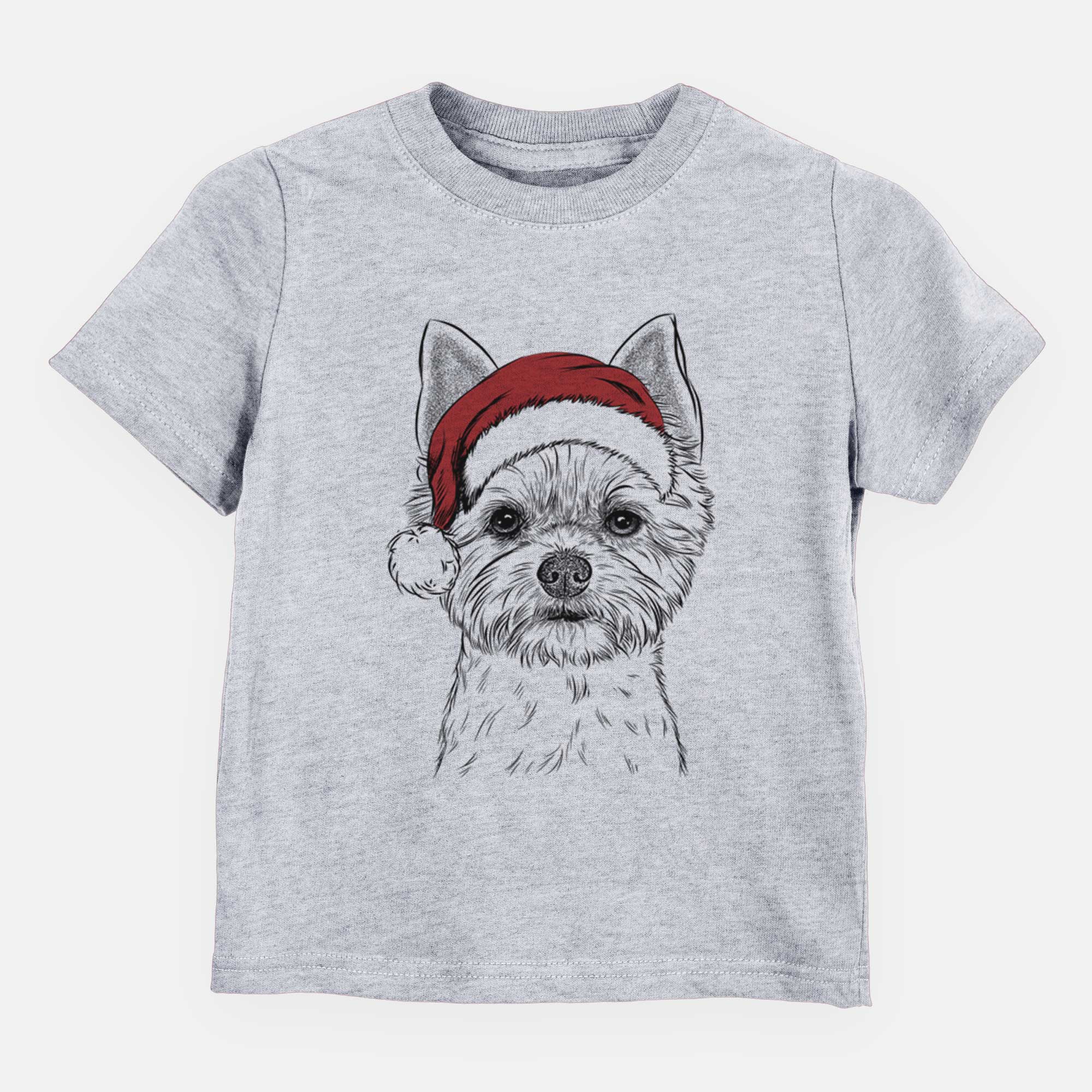 Santa Chewy the Yorkshire Terrier - Kids/Youth/Toddler Shirt