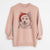 Santa Chia the Samoyed Husky Mix - Unisex Pigment Dyed Crew Sweatshirt