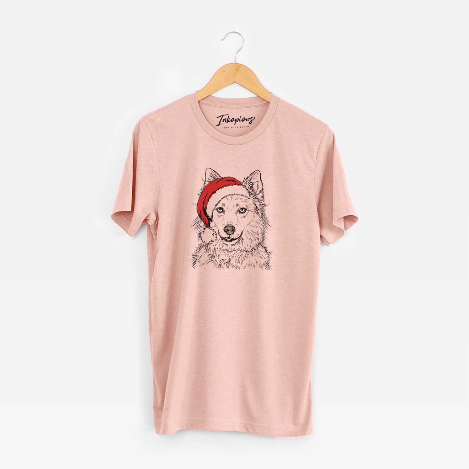 Santa Chia the Samoyed Husky Mix - Unisex Crewneck