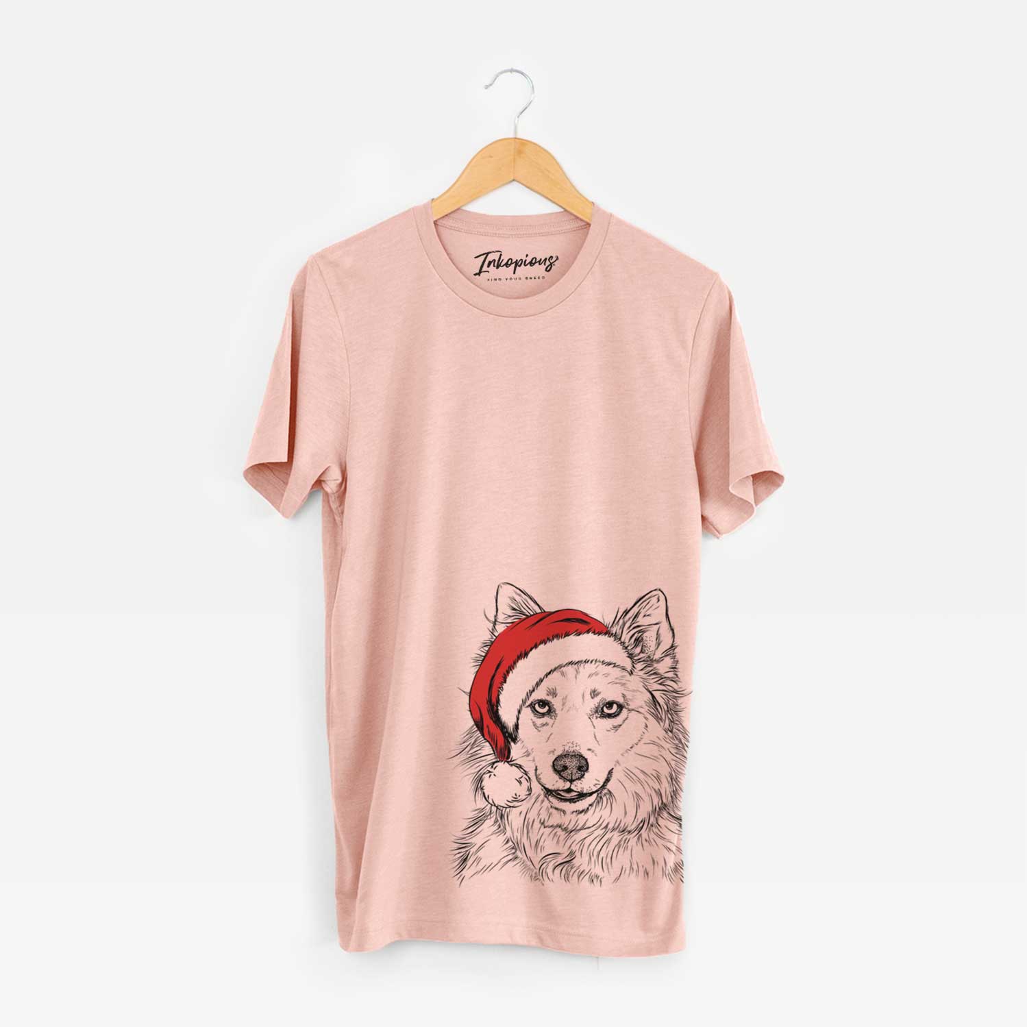 Santa Chia the Samoyed Husky Mix - Unisex Crewneck