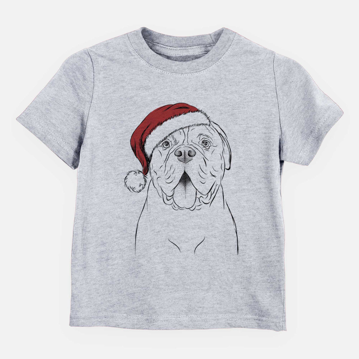 Santa Chief the Boxer Bulldog Mix - Kids/Youth/Toddler Shirt