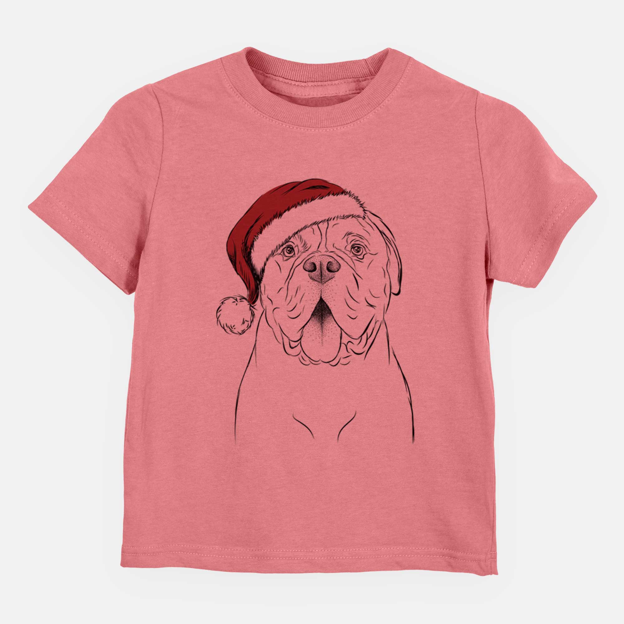 Santa Chief the Boxer Bulldog Mix - Kids/Youth/Toddler Shirt