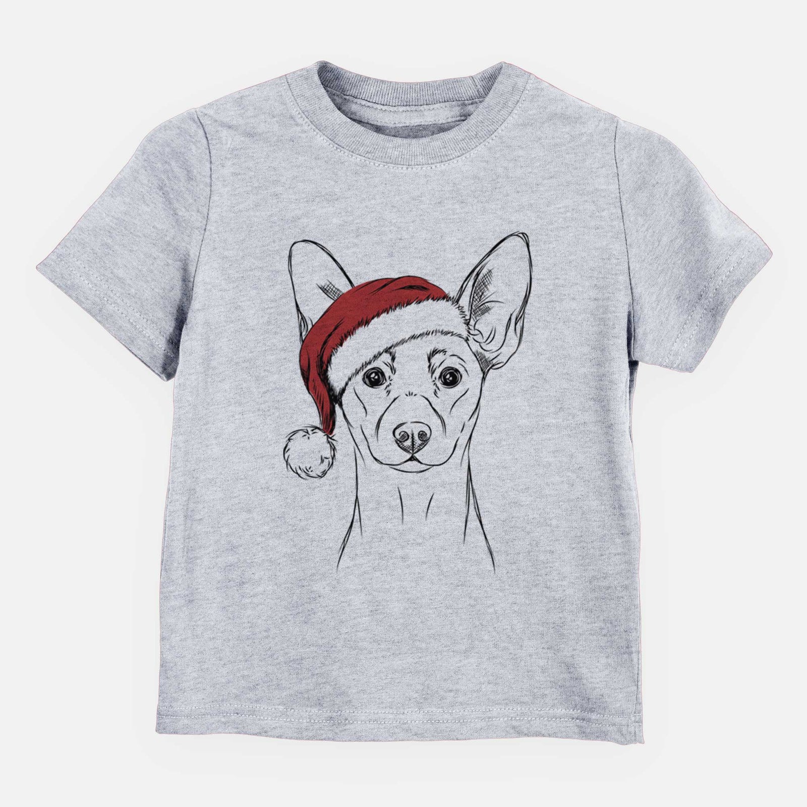 Santa Chillie the Mini Pinscher - Kids/Youth/Toddler Shirt