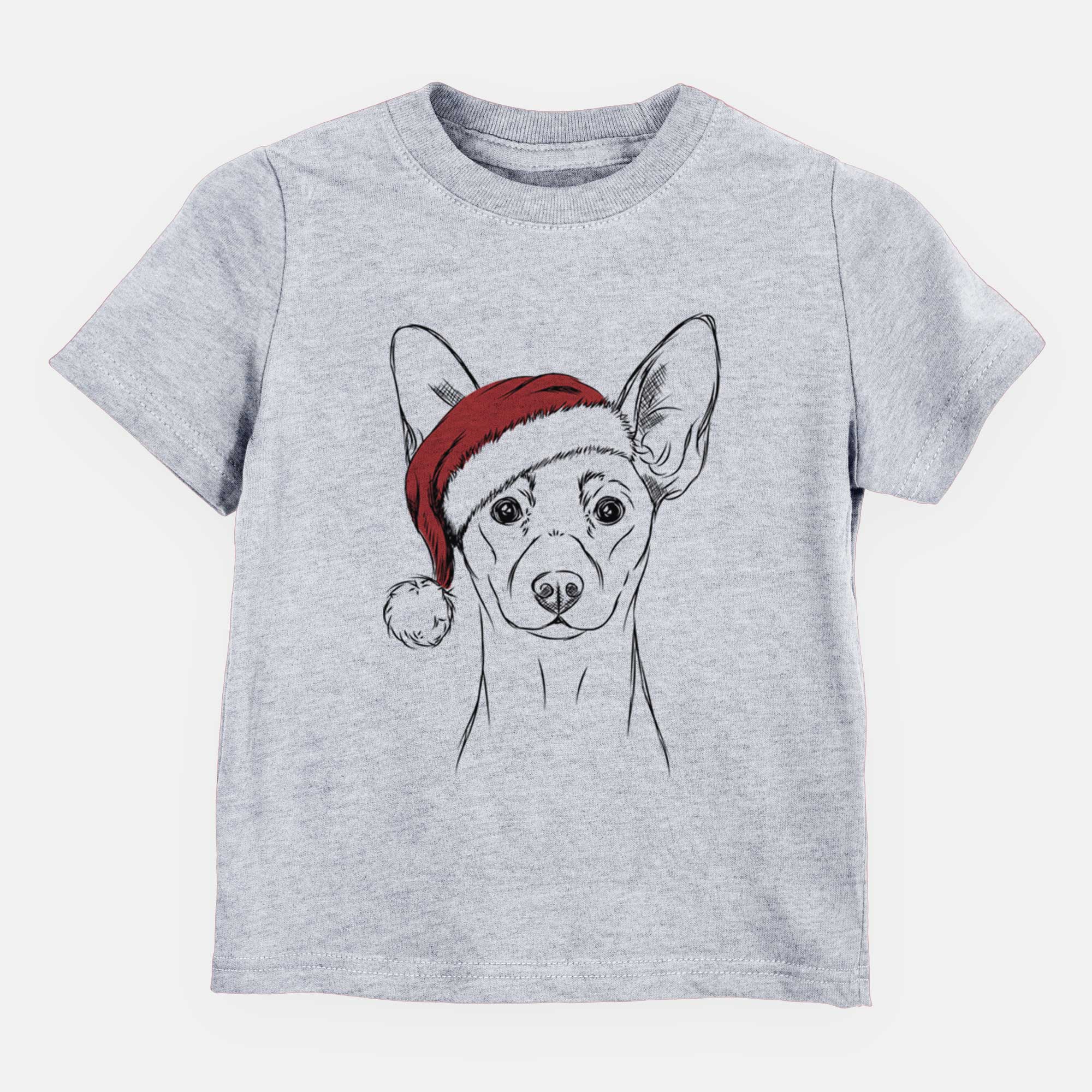 Santa Chillie the Mini Pinscher - Kids/Youth/Toddler Shirt