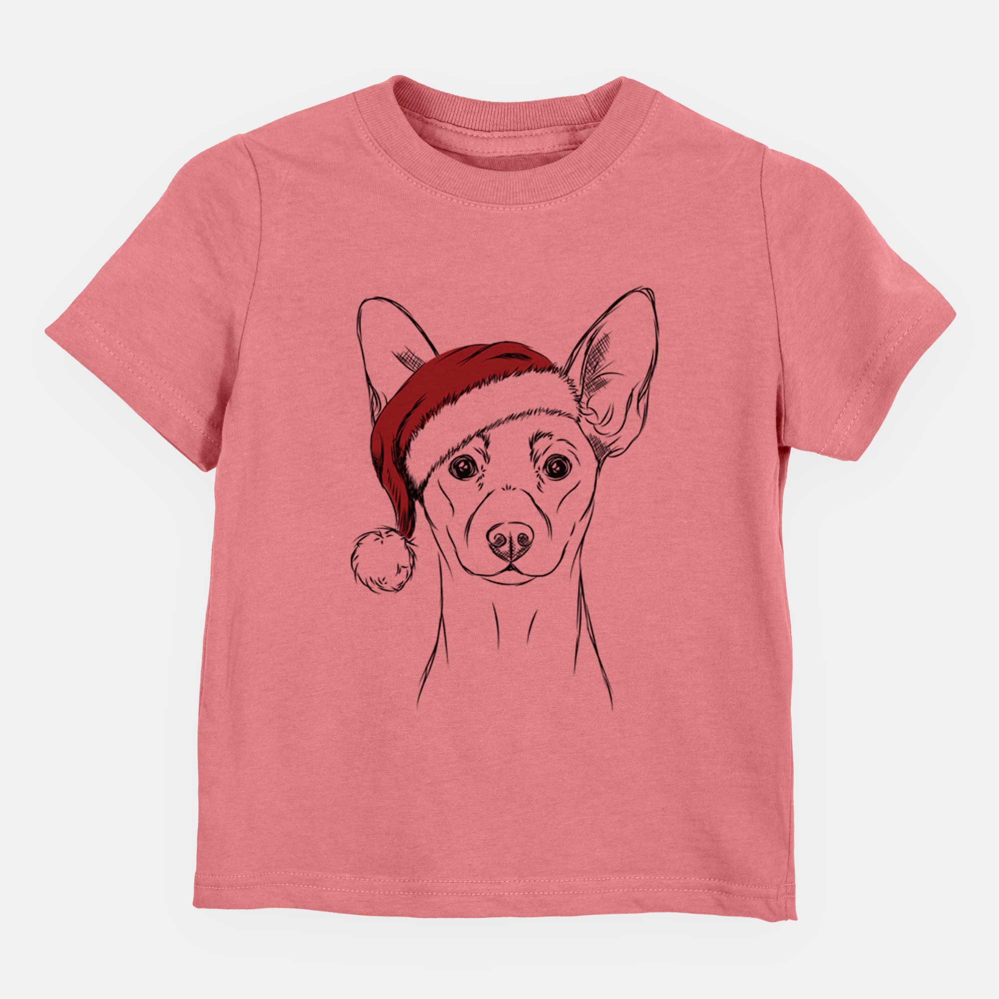 Santa Chillie the Mini Pinscher - Kids/Youth/Toddler Shirt