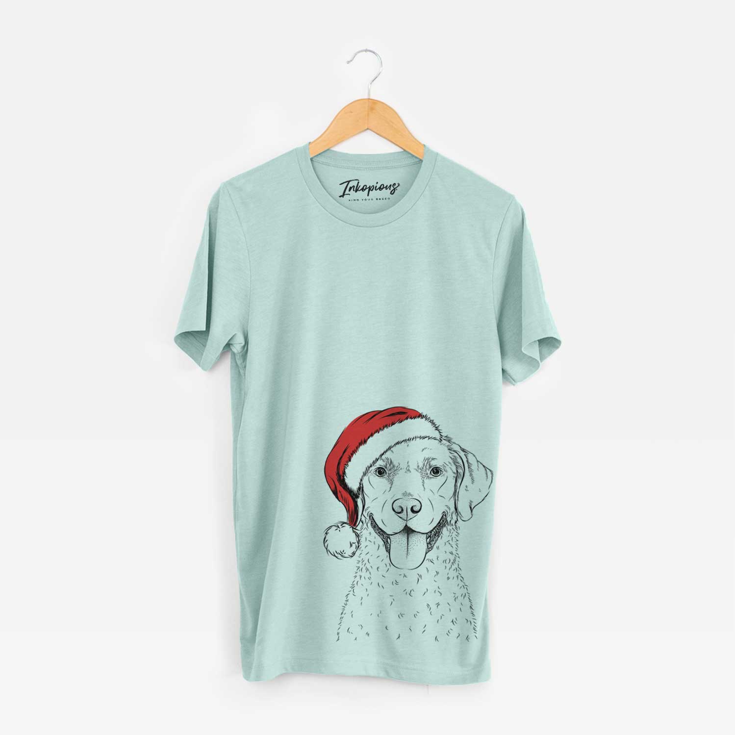 Santa Chip the Chesapeake Bay Retriever - Unisex Crewneck