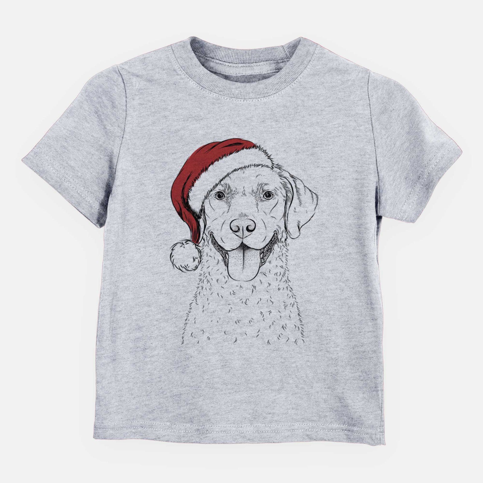 Santa Chip the Chesapeake Bay Retriever - Kids/Youth/Toddler Shirt