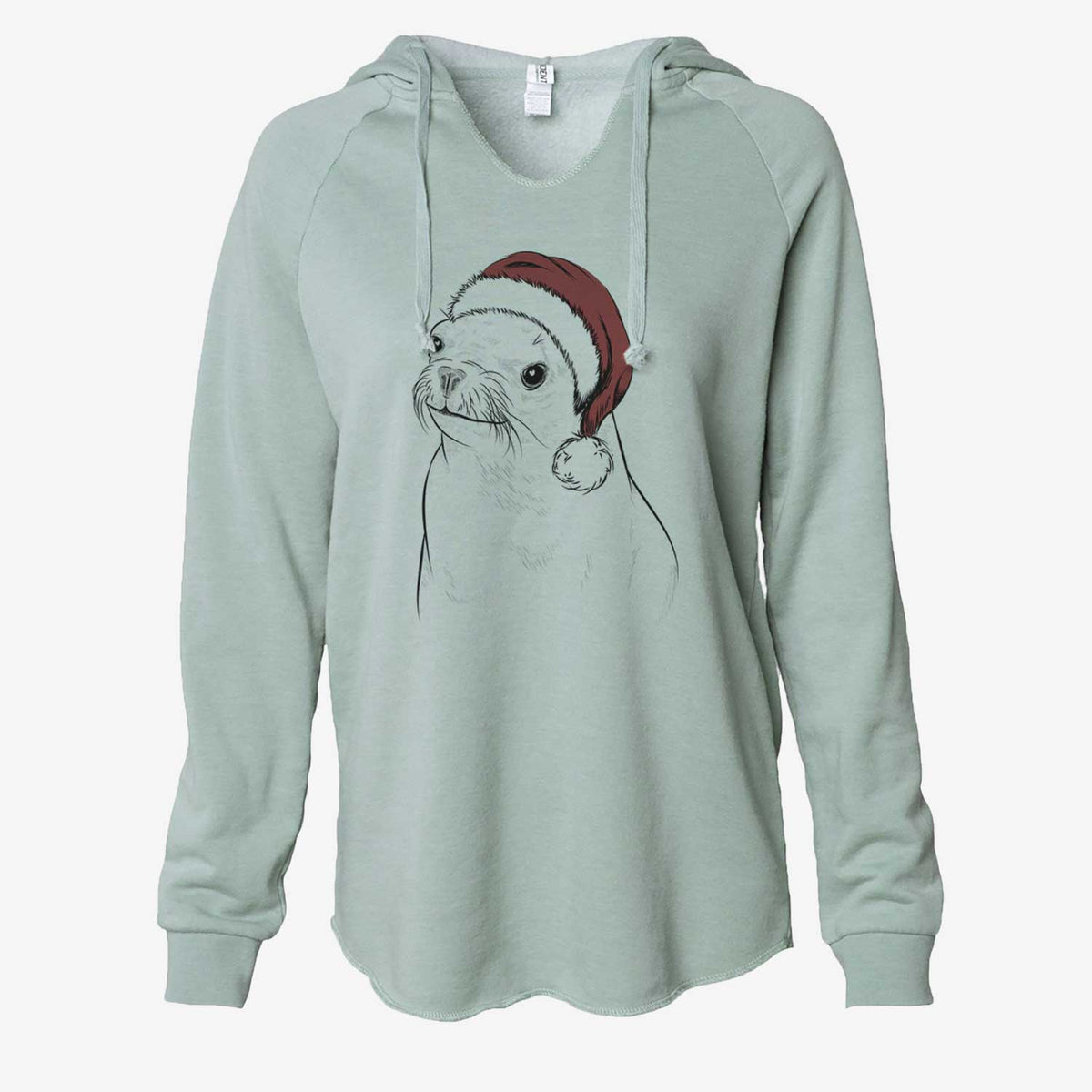 Chip the California Sea Lion - Cali Wave Hooded Sweatshirt