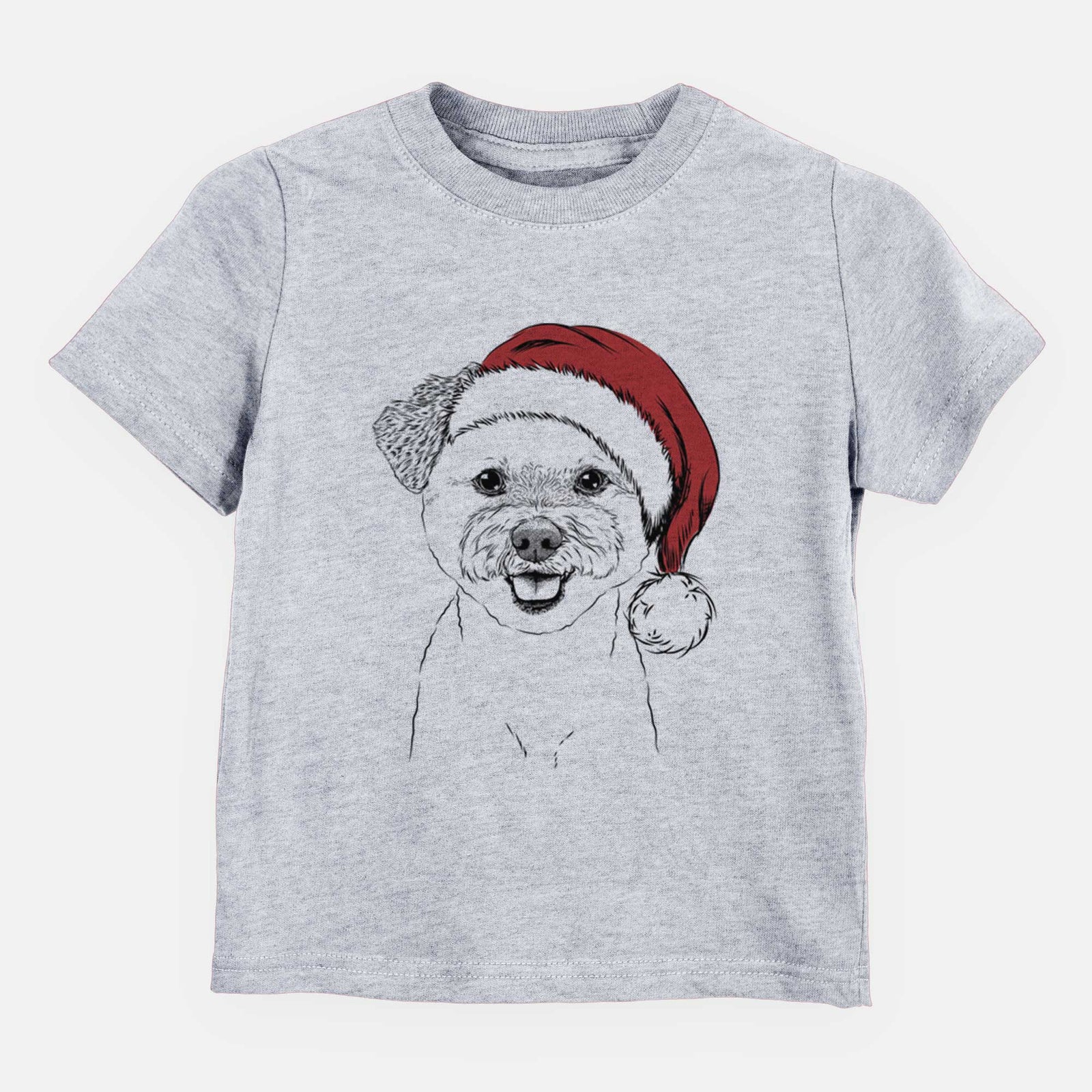 Santa Chippy the Mixed Breed - Kids/Youth/Toddler Shirt