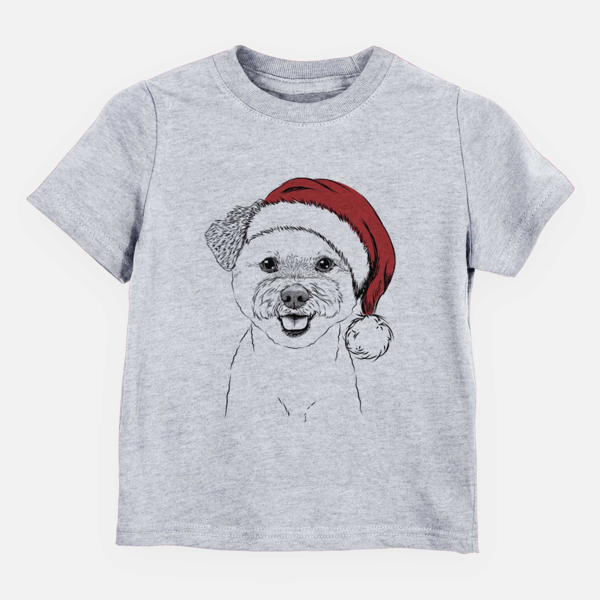 Santa Chippy the Mixed Breed - Kids/Youth/Toddler Shirt