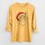 Santa Chloe the Tabby Cat - Heavyweight 100% Cotton Long Sleeve