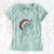 Santa Chloe the Tabby Cat - Women's V-neck Shirt