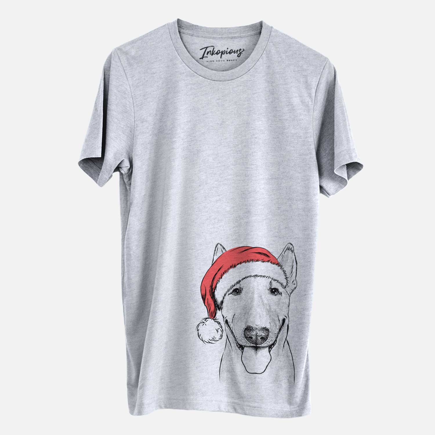 Santa Chloe the Bull Terrier - Unisex Crewneck