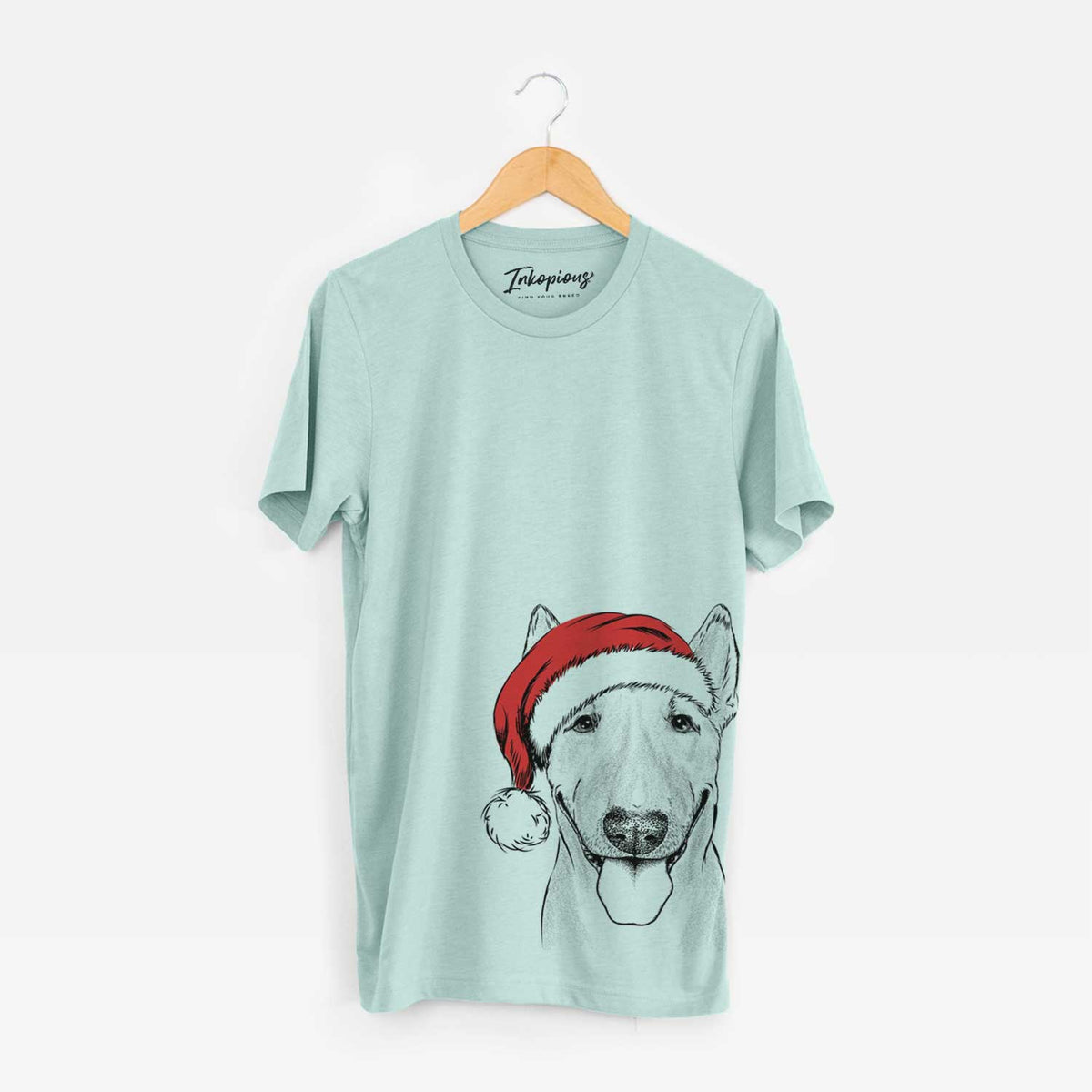 Santa Chloe the Bull Terrier - Unisex Crewneck