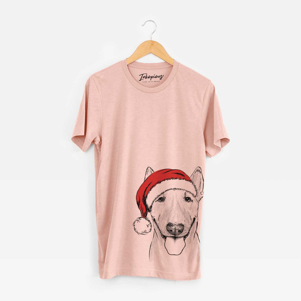 Santa Chloe the Bull Terrier - Unisex Crewneck