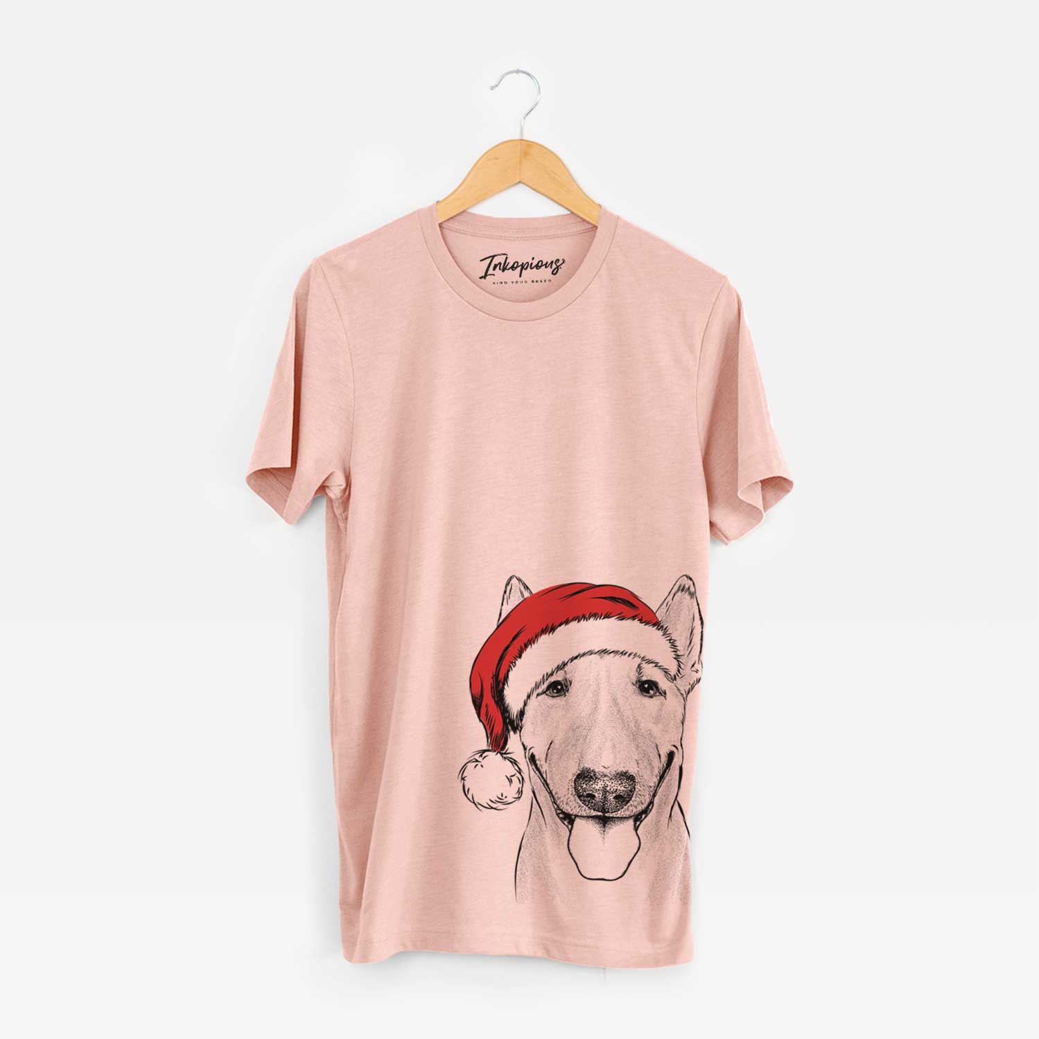 Santa Chloe the Bull Terrier - Unisex Crewneck