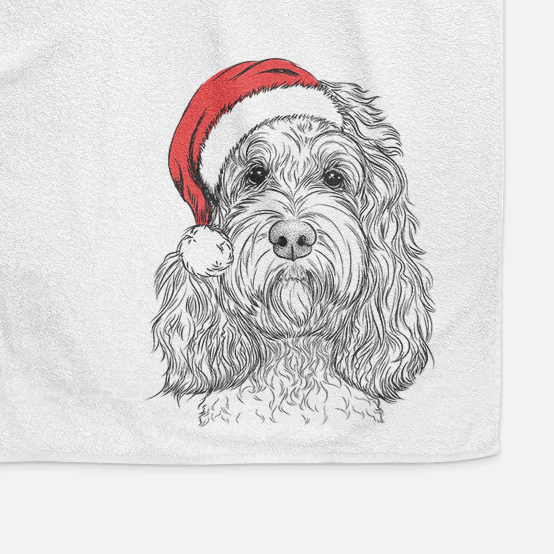 Chloe the Cockapoo Decorative Hand Towel