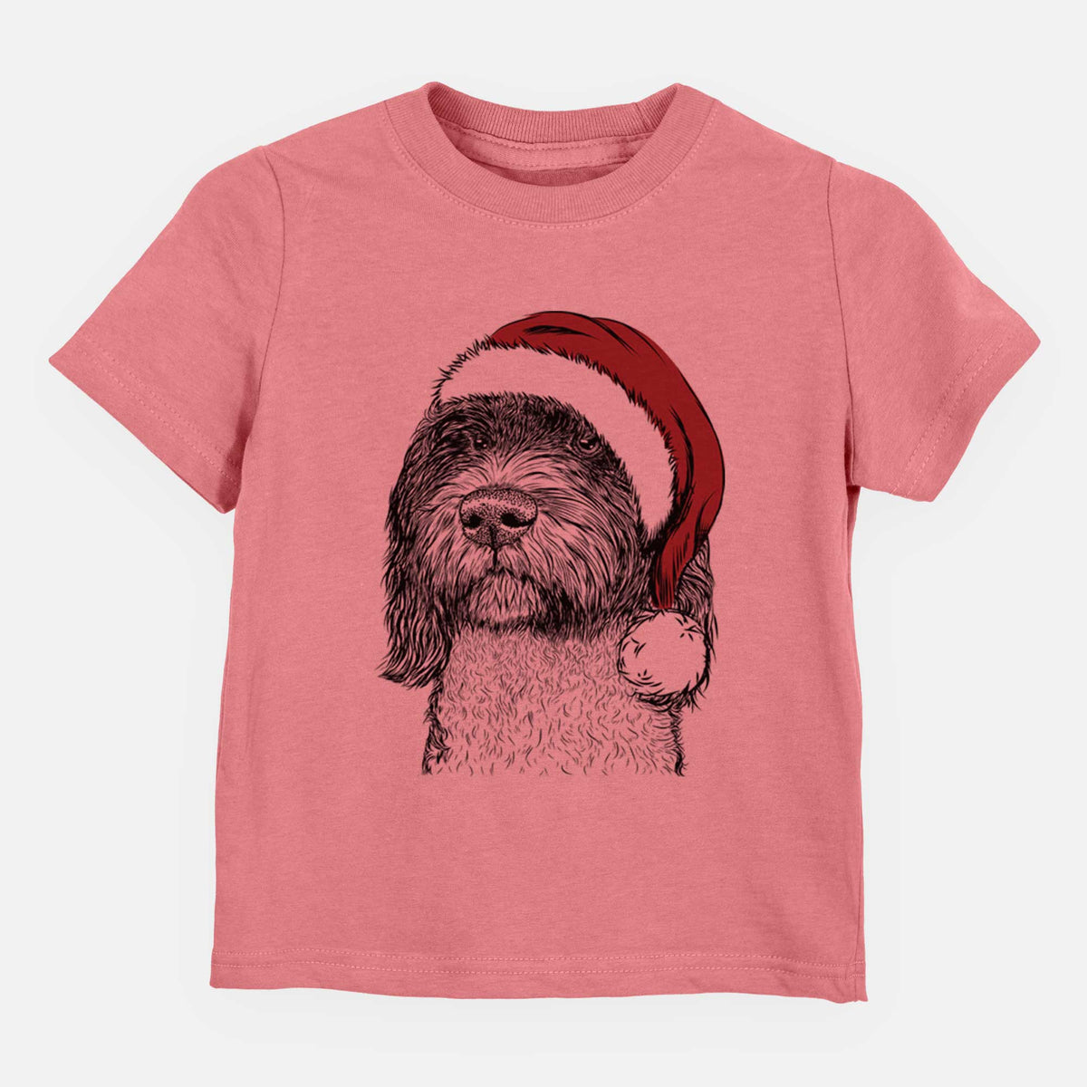 Santa Chris the Portuguese Water Dog - Kids/Youth/Toddler Shirt