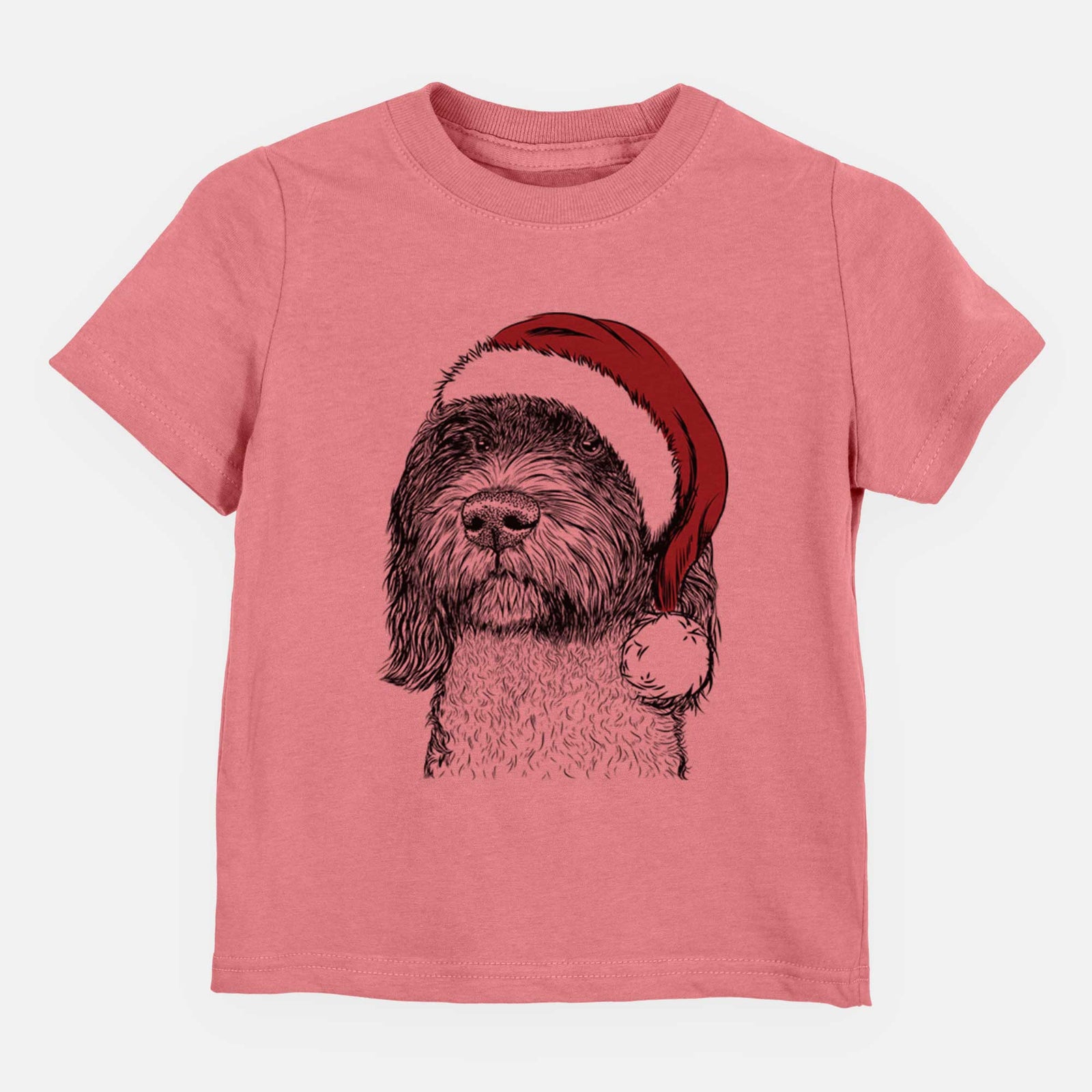 Santa Chris the Portuguese Water Dog - Kids/Youth/Toddler Shirt
